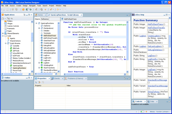 Image:The View article: Add LSDoc Support to Domino Designer on Eclipse with Custom Plug-ins (download link included)